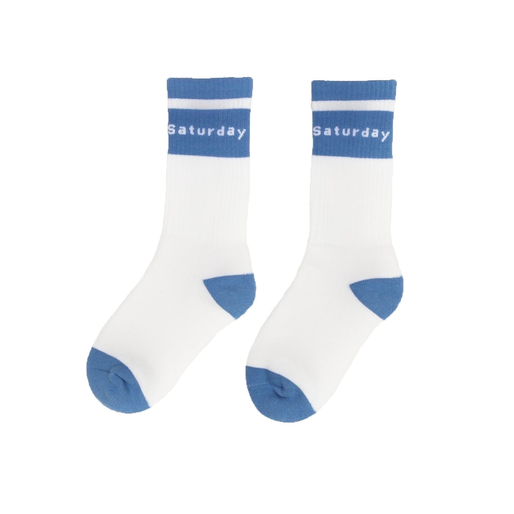 MS LOGO SOX（BLISSFUL BLUE）