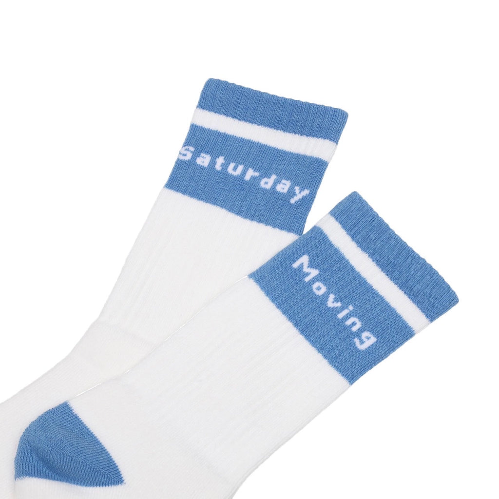 MS LOGO SOX（BLISSFUL BLUE）