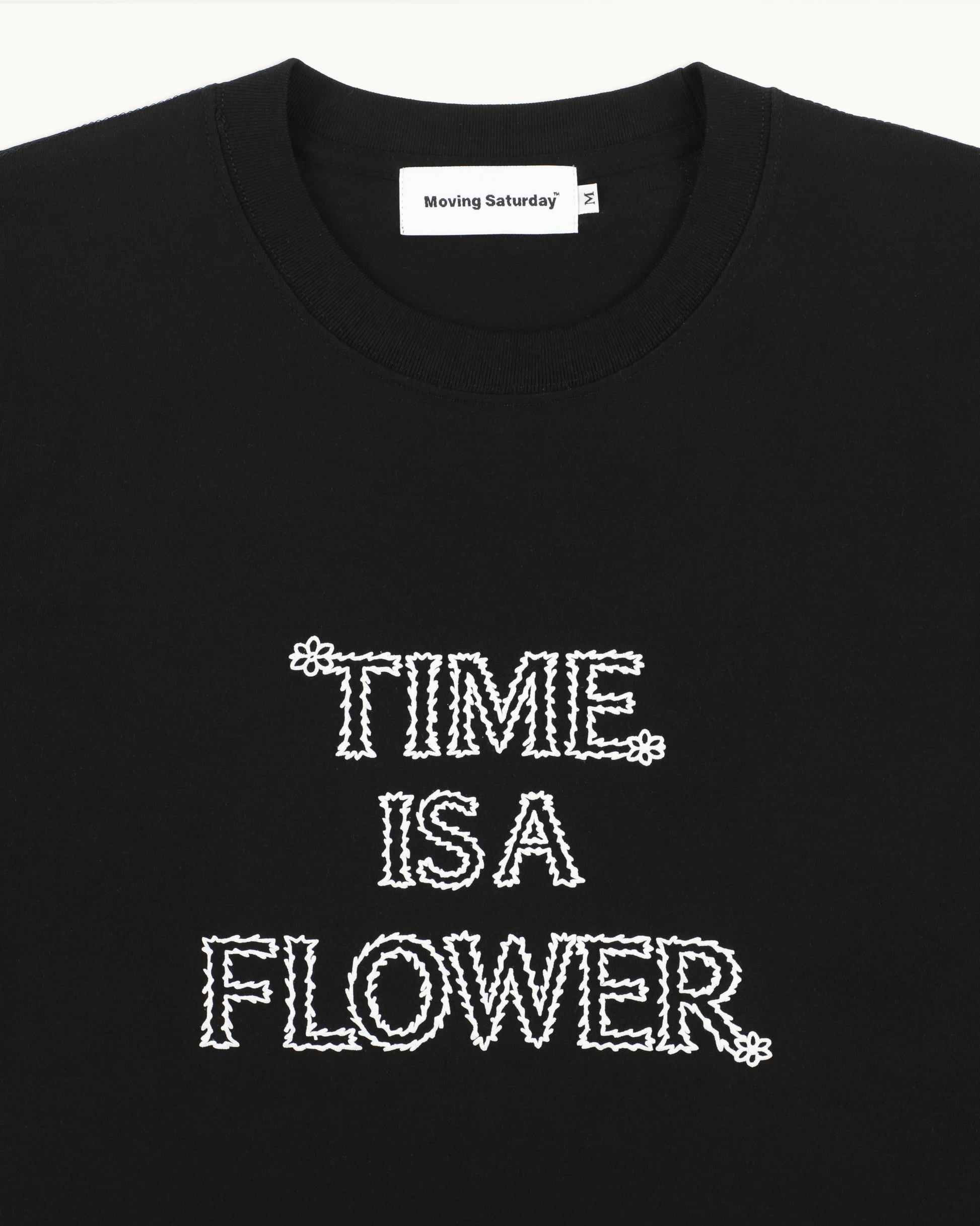 TIME IS A FLOWER TEE