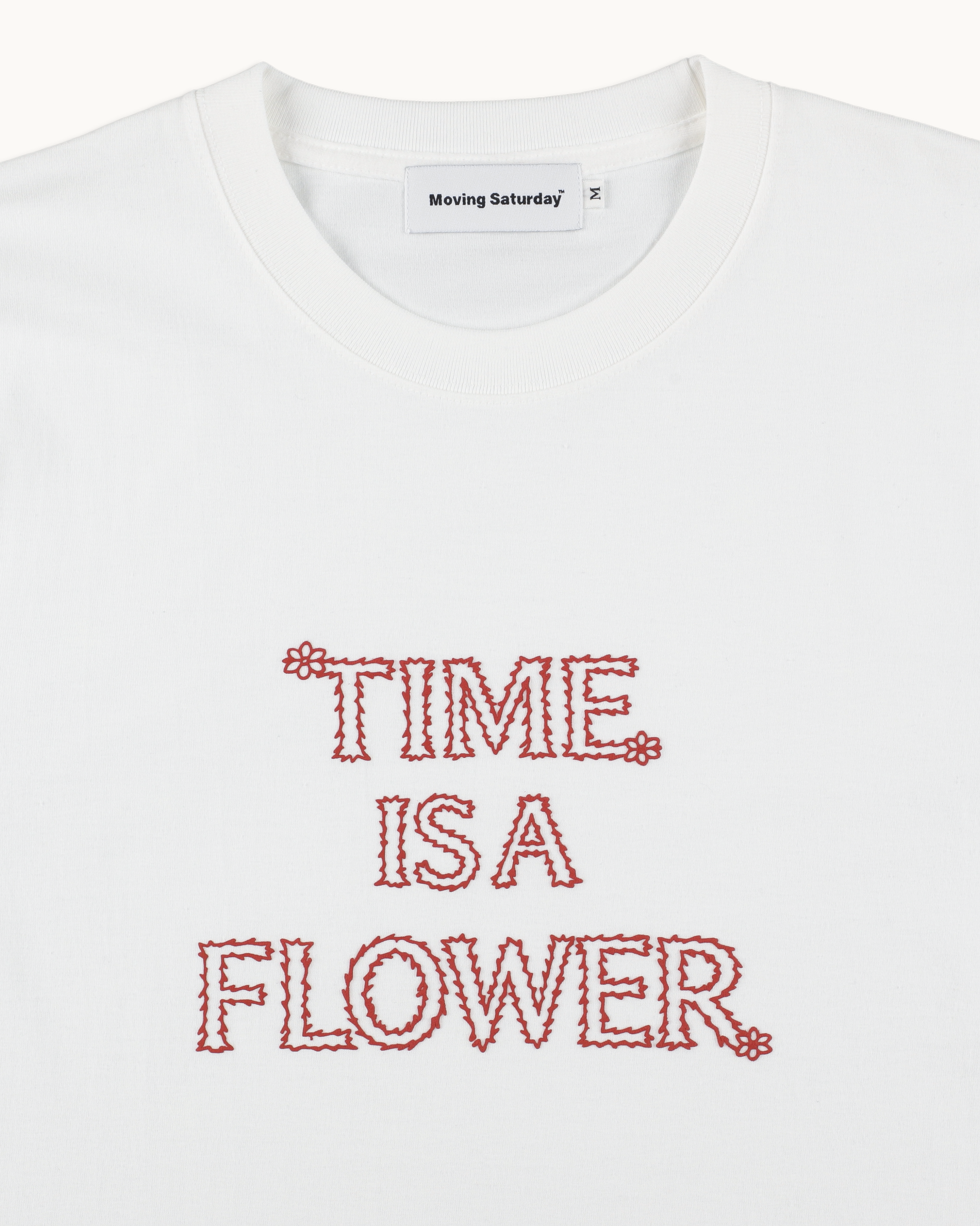 TIME IS A FLOWER TEE