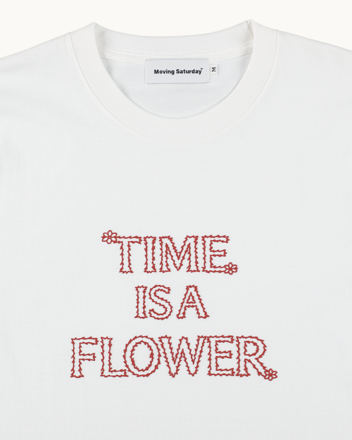 TIME IS A FLOWER TEE