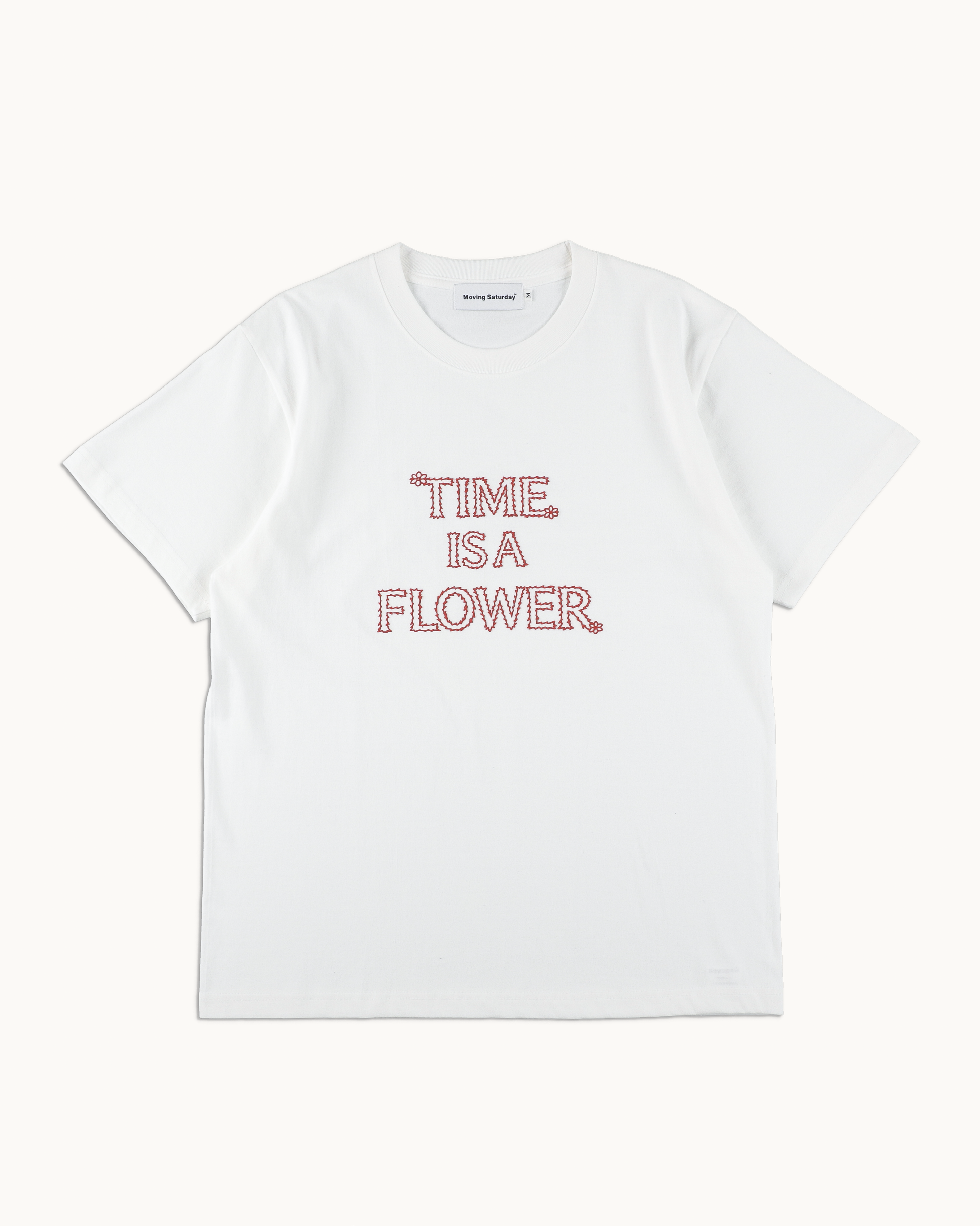 TIME IS A FLOWER TEE